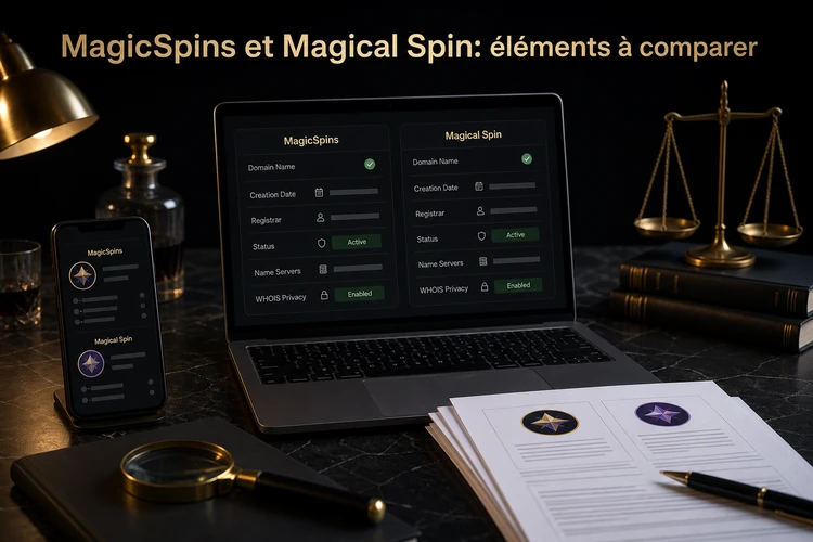 MagicSpins et Magical Spin: éléments à comparer